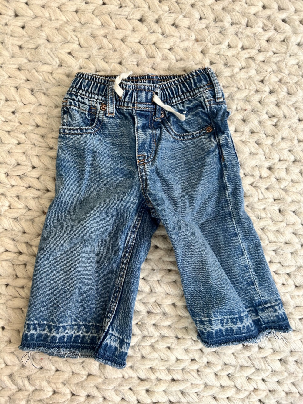 Blue Denim Pull-On Jeans - Gap